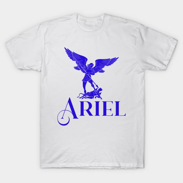 The Archangel Ariel T-Shirt by Claudia Williams Apparel